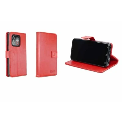 Abbildung von caseroxx Handy Hülle Tasche kompatibel mit Emporia SMART.6lite / E6.lite Bookstyle Case Wallet in rot