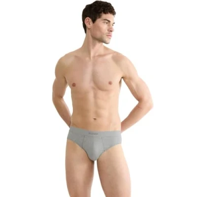 Abbildung von Sloggi 2P Men Ever Ease Brief Hellgrau Baumwolle Medium Herren