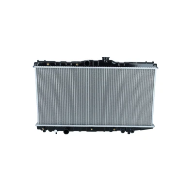 Abbildung von NRF 507581 Kühler, Motorkühlung Aluminium 658 327 16 Kühlrippen gelötet TOYOTA: CARINA 2 Limousine, 2, Corolla VI Station Wagon