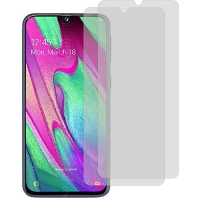 Abbildung von 4ProTec I 2X Schutzfolie KLAR für Samsung Galaxy A40 Displayschutzfolie Bildschirmschutzfolie Schutzhülle Displayschutz Displayfolie Folie