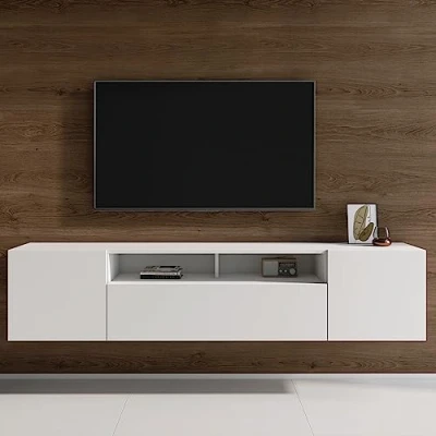 Abbildung von Mai &amp; Lowboard TV Board Schrank Fernsehschrank Hängend Fernsehtisch Holz Sideboard