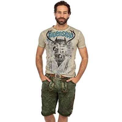 Abbildung von Hangowear Trachtenhose Trachtenjeans RALKO Short army