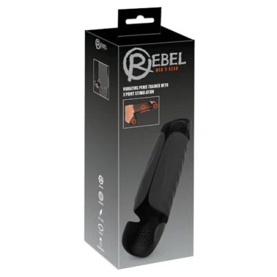 Abbildung von Masturbator „Penis Trainer with 3 Point Stimulation“ mit x 10 Vibrationsmodi