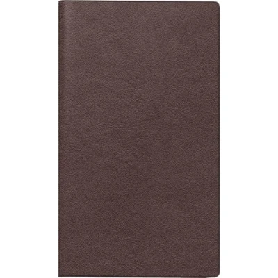 Abbildung von rido/idé Taschenkalender Modell TM 12 (2025), 2 Seiten = 1 Monat, A6, 56 Seiten, Leder Einband, weinrot