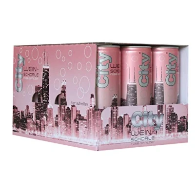Abbildung von 60 Dosen City Weinschorle Rosé 6.5% Vol. x 250ml