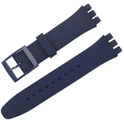Abbildung von BBZ 12MM Silikonband kompatibel mit Swatch Watch Strap
