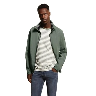 Abbildung von bugatti MIT Einrollbarer Kapuze Outdoorjacke, Herren, Größe: 50, Moos