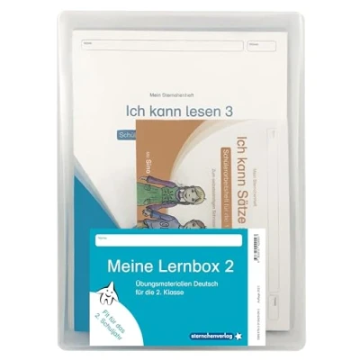 Abbildung von Meine Lernbox 2 Deutsch Fit für das 2. Schuljahr: Übungsmaterialien Klasse zu Hause und im Unterricht