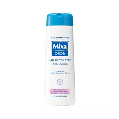 Abbildung von Mixa Bébé Milch de Toilette sehr weich, 300 ml