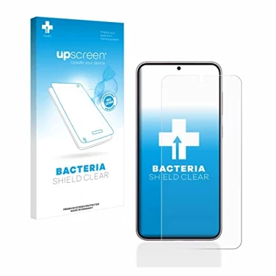 Abbildung von upscreen Antibakterielle Schutzfolie für Samsung Galaxy S23 Klare Displayschutz Folie