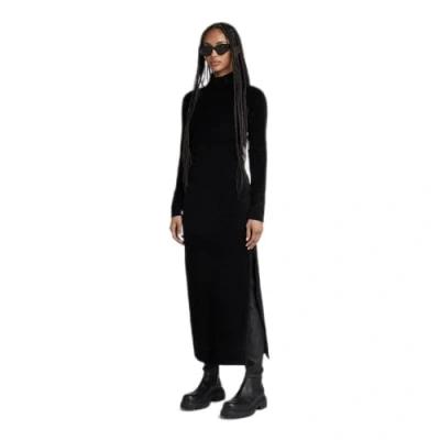 Abbildung von G Star SLIT Dress Maxikleid, Damen, Größe: XS, Black