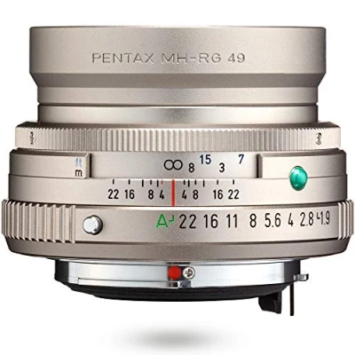 Abbildung von PENTAX FA 43mmF1.8 Limited Silber Weitwinkelobjektiv mit leistungsstarker HD Vergütung, für das K System 35 mm Vollformat Sensor, 20150