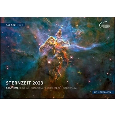 Abbildung von Sternzeit 2023 Bild Kalender Poster 70x50: Eine astronomische Reise in Zeit und Raum