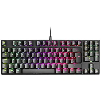 Abbildung von Mars Gaming MKREVOPROWBES Schwarz, Mechanische RGB Tastatur, TKL+ NUM, Blauer Switch, Spanisch