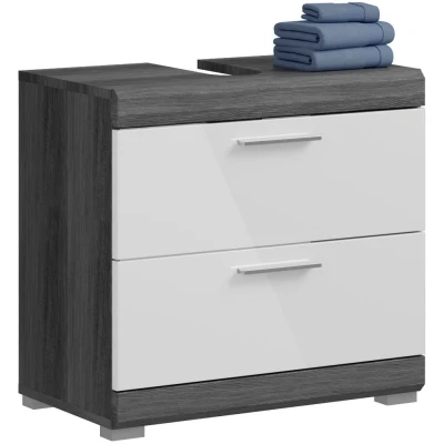 Abbildung von INOSIGN Waschbeckenunterschrank &quot;Siena&quot;, Badmöbel Badschrank, 2 Schubkästen, Breite 60 cm
