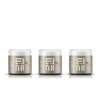 Abbildung von 3x WELLA EIMI BOLD MOVE Mattierende Modelliercreme 150ml