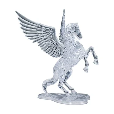 Abbildung von Crystal Puzzle 3D Pegasus Transparentes Design 42 Teile Bausatz für Kinder und Erwachsene HCM Kinzel