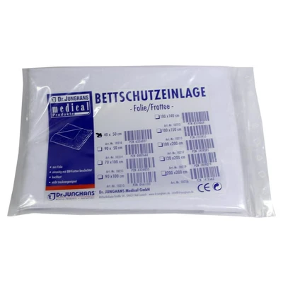 Abbildung von Bettschutzeinlage Folie Frottee 40x50 cm 1 St