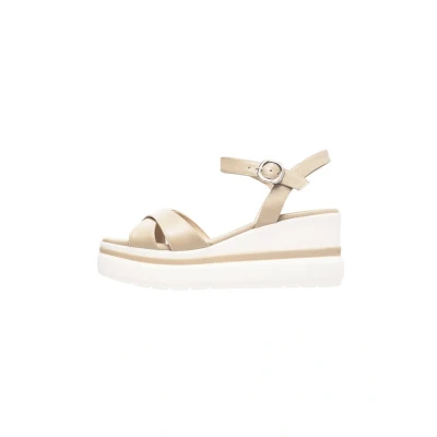 Abbildung von Nerogiardini Keilsandalette, Damen, Größe: 38, Lino Schuhe