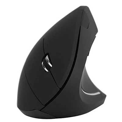 Abbildung von Bewinner Vertikale Maus Vertical Ergonomic Kabellose Optical Mouse 2,4 GHz 1600 DPI Wireless Gaming 6 Tasten für Laptop, Desktop, PC Kompatibel