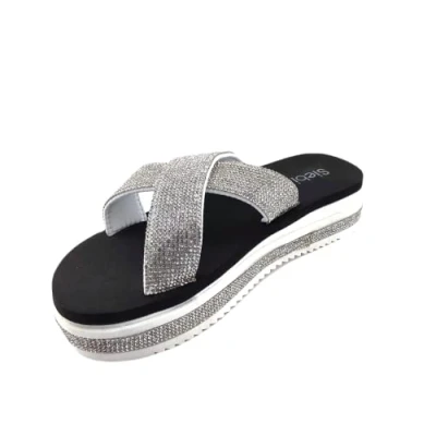 Abbildung von Siebi`s Siebi&#039;s Nizza Modische Strandschuhe Badeschuhe Pantoletten mit Plateau Badeschuh
