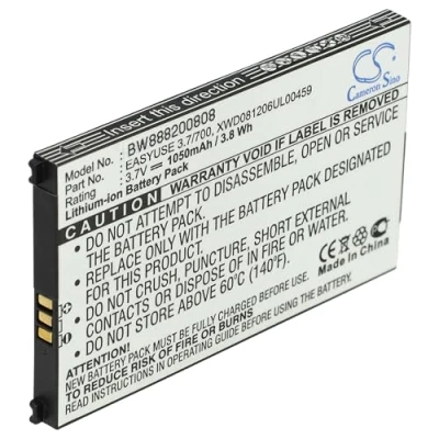 Abbildung von vhbw 1x Akku kompatibel mit Doro PhoneEasy 328gsm, 326GSM, 326, 328 Handy Smartphone Telefon (1050 mAh, 3,7 V, Li Ion)