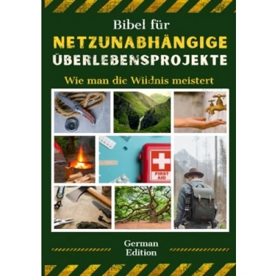 Abbildung von Bibel für netzunabhängige Überlebensprojekte: Wie man die Wildnis meistert