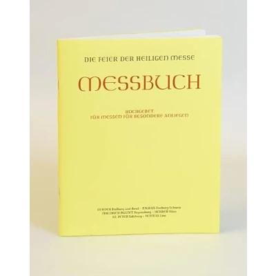 Abbildung von Messbuch für die Bistümer des deutschen Sprachgebietes. Authentische Ausgabe den liturgischen Gebrauch: Hochgebet Messen besondere ... Gebrauch