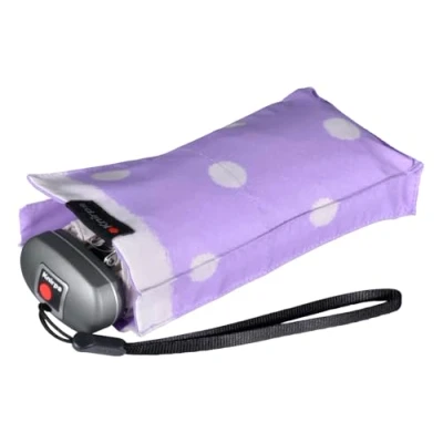 Abbildung von Knirps® Taschenregenschirm Mini Schirm Travel klein leicht kompakt, Dot Art, klein, leicht, Design für Damen