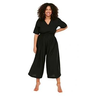 Abbildung von Trendyol Curve Jumpsuit, Damen, Größe: 46, Black