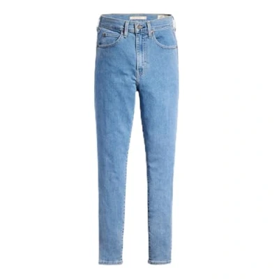 Abbildung von Levi&#039;s Damen Retro HIGH Skinny Light Indigo Worn IN, Semi Sweet Blue, 24W / 30L
