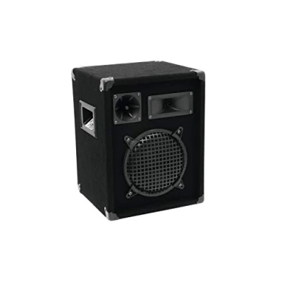 Abbildung von Omnitronic DX 822, 3 Wege, 1.0 Kanäle, Kabelgebunden, 150 W, 50 18000 Hz, Schwarz