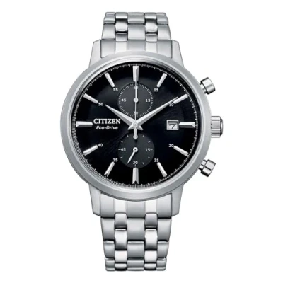 Abbildung von Citizen Chronograph, Herren, Größe: One Size, Schwarz