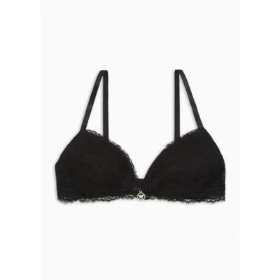 Abbildung von EMPORIO ARMANI Damen Eternal Lace Triangle Padded Bra, Black, S