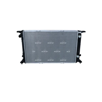Abbildung von NRF EASY FIT 53718 Kühler, Motorkühlung Aluminium 720 466 27 mit Dichtring Kühlrippen gelötet AUDI: Q5, A4 B8 Avant, A5 Sportback, PORSCHE: Macan