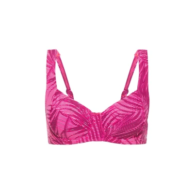 Abbildung von Lascana Active Bikinitop, Damen, Größe: 38xC, Bordeaux/bedruckt