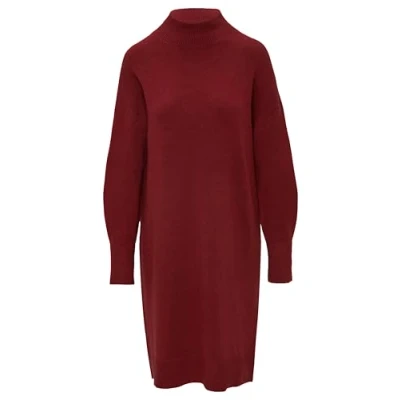 Abbildung von s.Oliver MIT Stehkragen Strickkleid, Damen, Größe: 40, Rubinrot