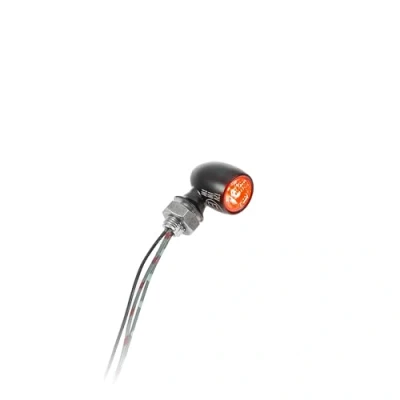 Abbildung von Kellermann Atto LED Mini Rücklicht mit Bremslicht schwarz getönt