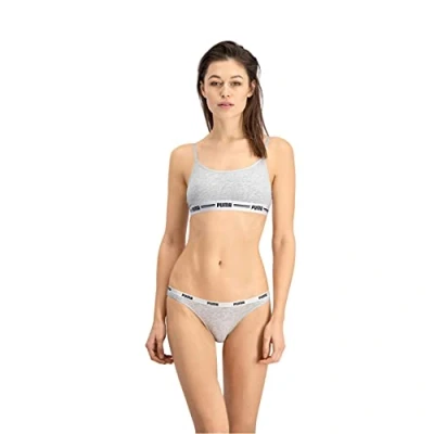 Abbildung von Licence Bikinislips Unterwäsche Damen (2er Pack) Grey/Grey Größe: 3