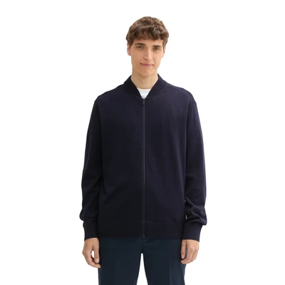 Abbildung von TOM Tailor Denim Bomberjacke, Herren, Größe: Medium, Sky captain blue