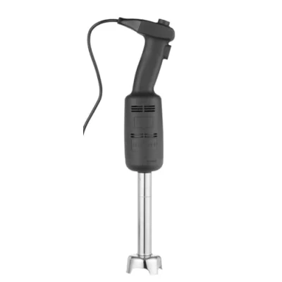 Abbildung von HENDI Stabmixer, Geschwindigkeit regelbar, Eis Mischungen Gemüsesuppen Musen Soßen Füllungen sowie Mayonnaise, 230V, 220W, ø75x(H)464mm, 1,6kg, Edelstahl, Polyamide