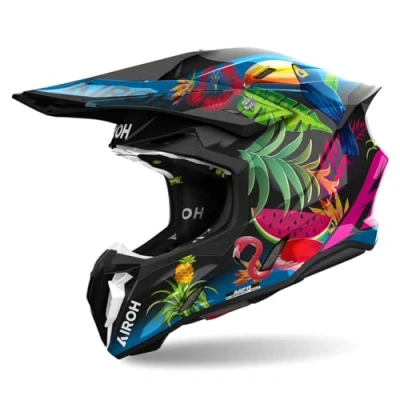 Abbildung von AIROH TWIST 3 AMAZONIA GLOSS M
