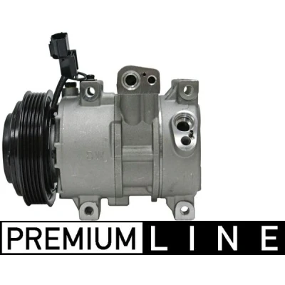 Abbildung von MAHLE ORIGINAL ACP 1174 000P Kompressor DV9 12 PAG 46 R 134a HYUNDAI: i20 II Schrägheck