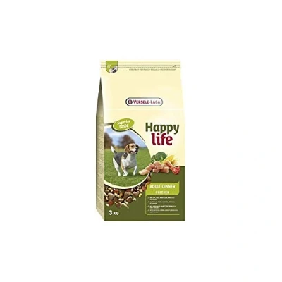 Abbildung von Happy Life Adult Huhn Hundefutter 3 kg...