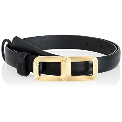 Abbildung von PIECES Damen Pcmalua Jeans Belt G rtel, Schwarz, 95 EU