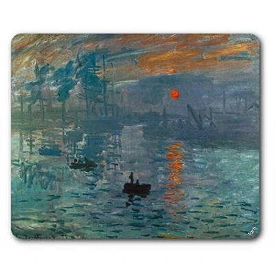 Abbildung von 1art1 Claude Monet Impression, Sonnenaufgang, 1872 Mauspad 23x19 cm