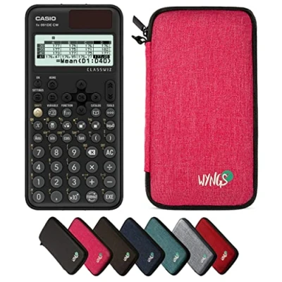 Abbildung von CALCUSO Sparpaket Pink mit Taschenrechner Casio FX 991DE CW ClassWiz