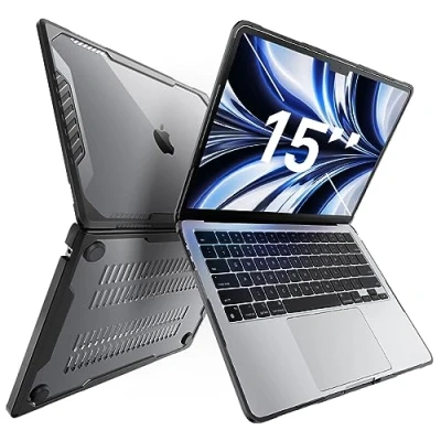 Abbildung von SUPCASE Schutzhülle für MacBook Air 38,1 cm (15 Zoll) 2024/2023 (Unicorn Beetle), A3114 M3/A2941 M2, strapazierfähig, stoßfest, Kratzfest, robuste Hartschalen 15 Zoll mit