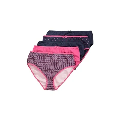 Abbildung von Ulla Popken 5 PACK Slip, Damen, Größe: 46/48, Dark violet