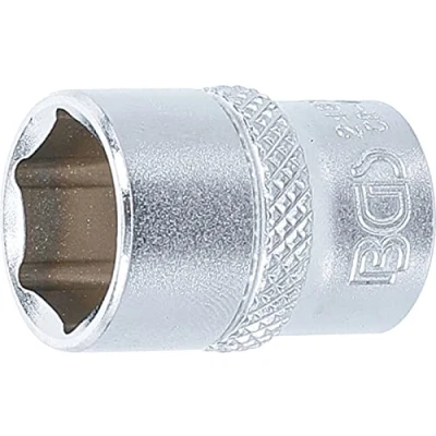 Abbildung von BGS 2485 Steckschlüssel Einsatz Sechskant 6,3 mm (1/4&quot;) SW 13 CV Stahl Stecknuss
